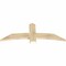 Ekena Millwork Bellingham Rough Sawn Timber Gable Bracket, Douglas Fir, 60"W x 22"H x 2"D x 6"F, 9/12 Pitch GBW060X22X0206BEL00RDF - alternate 4